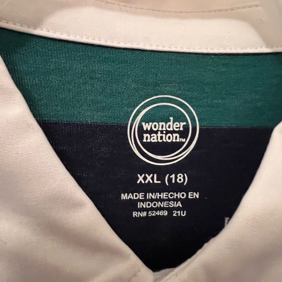 Girls plus size striped dress - Picture 3 of 3